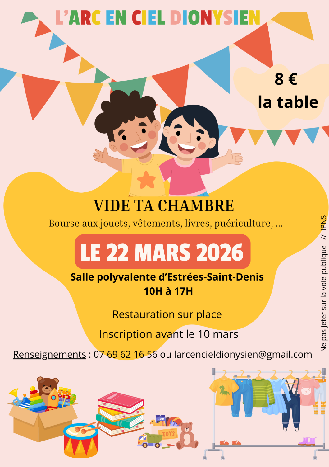 VIDE TA CHAMBRE  22/03/2026