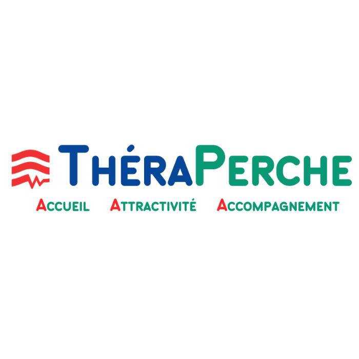 Logo ThéraPerche, les soignants au service du territoire