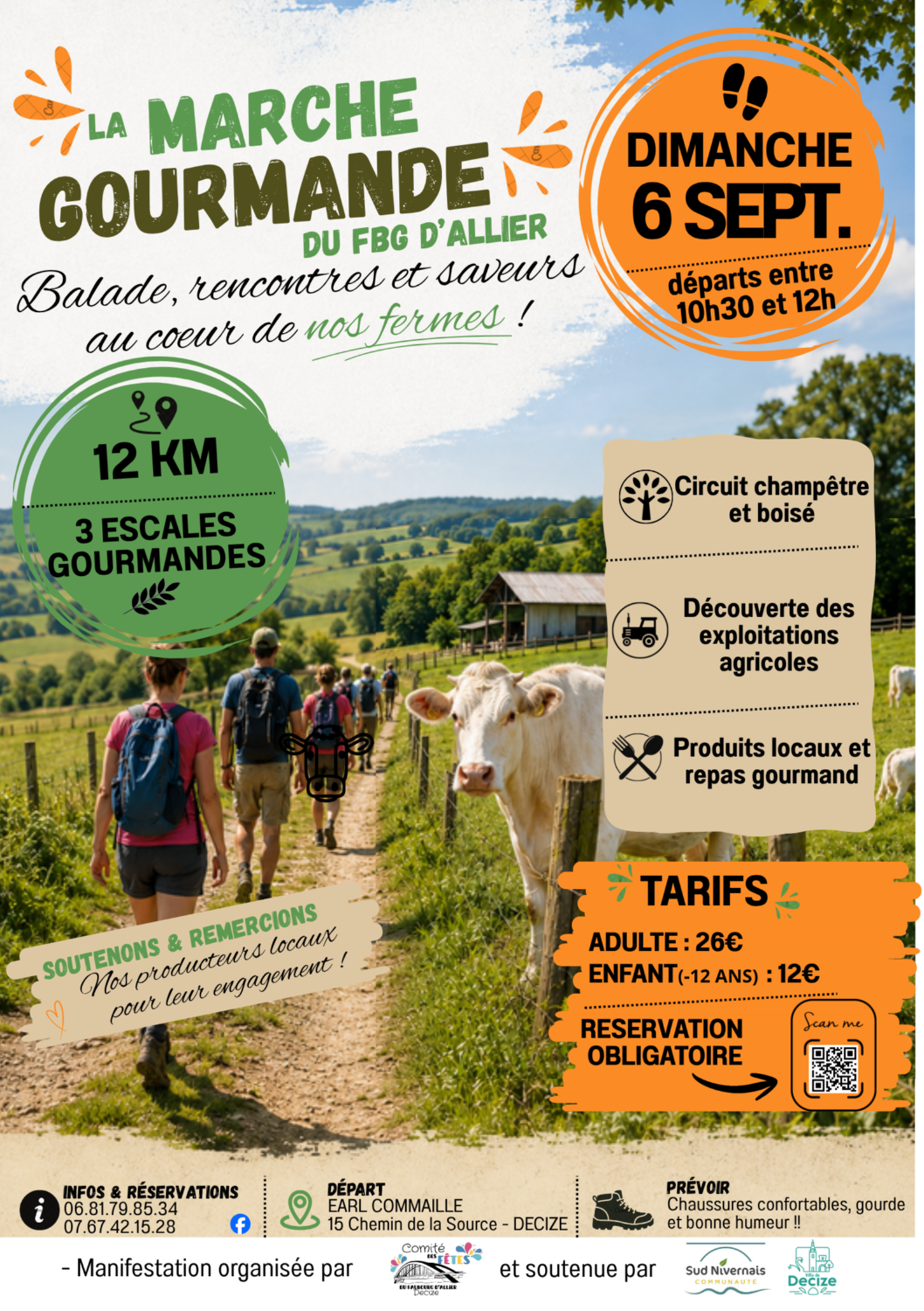 Marche Gourmande du Faubourg d'Allier - DECIZE - 2026