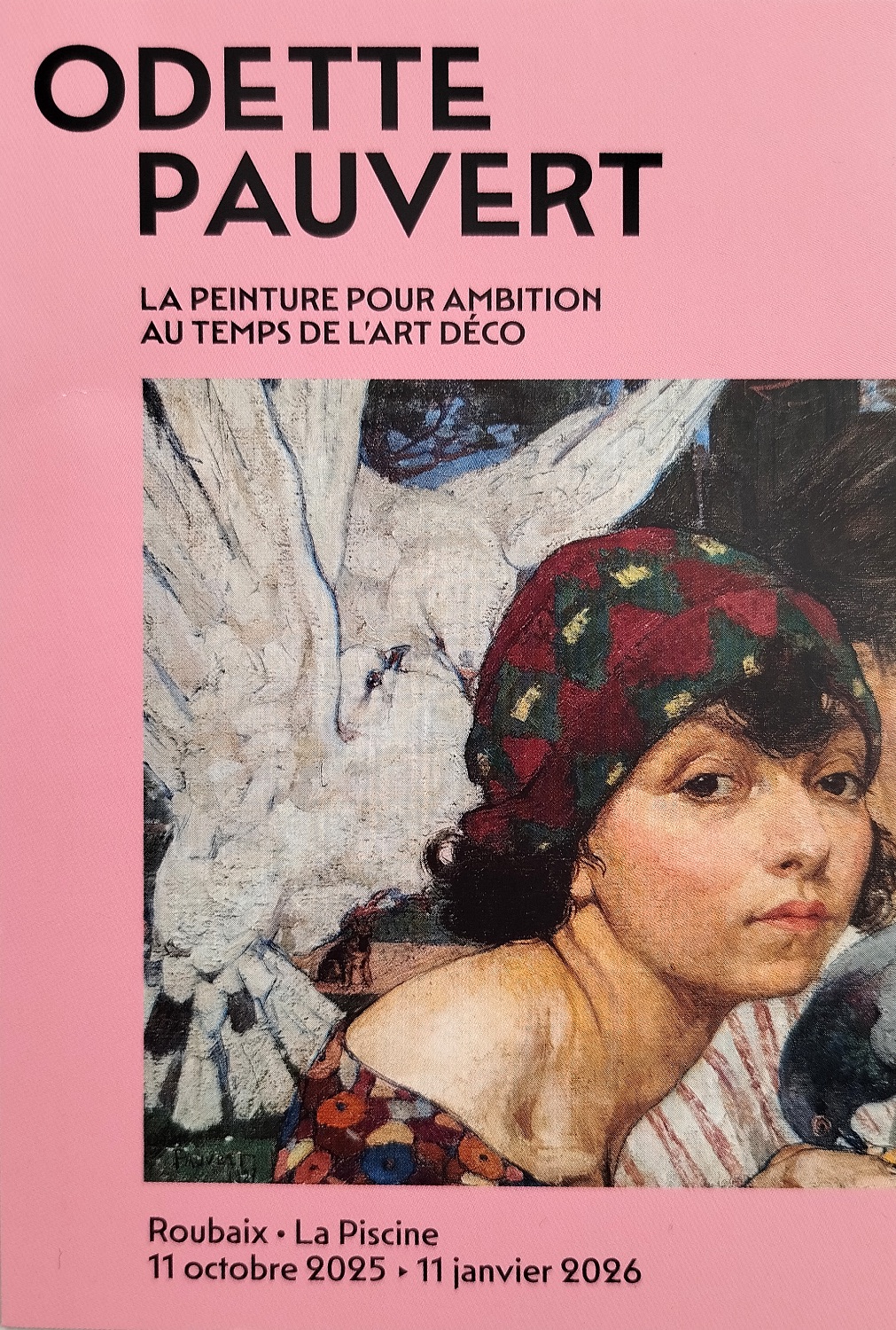 Odette PAUVERT au Musée La Piscine