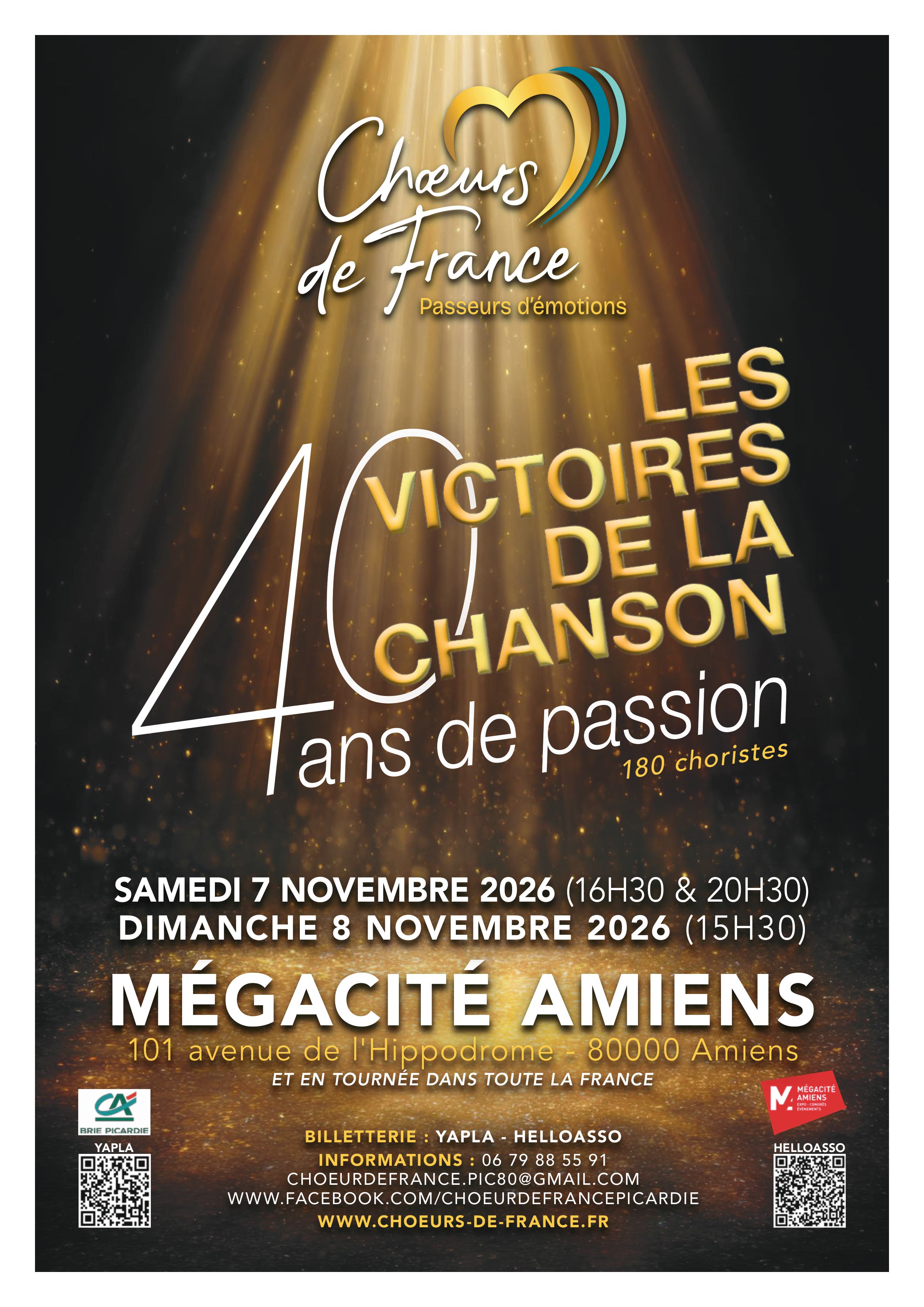 Les Victoires de la Chanson - 40 ans de Passion