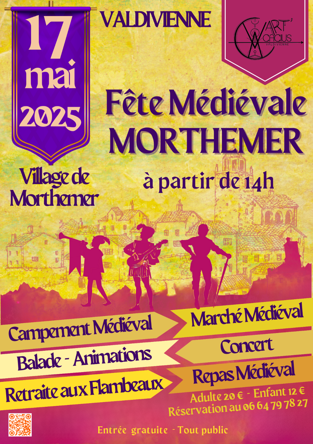 Repas de la Fête Médiévale