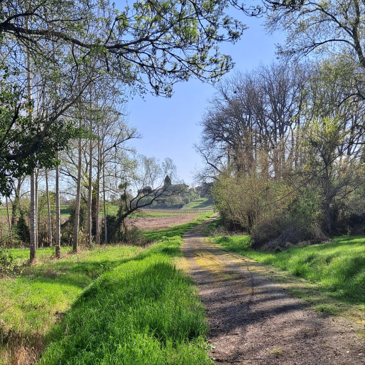 15 km sur les coteaux rive gauche de la Dordogne