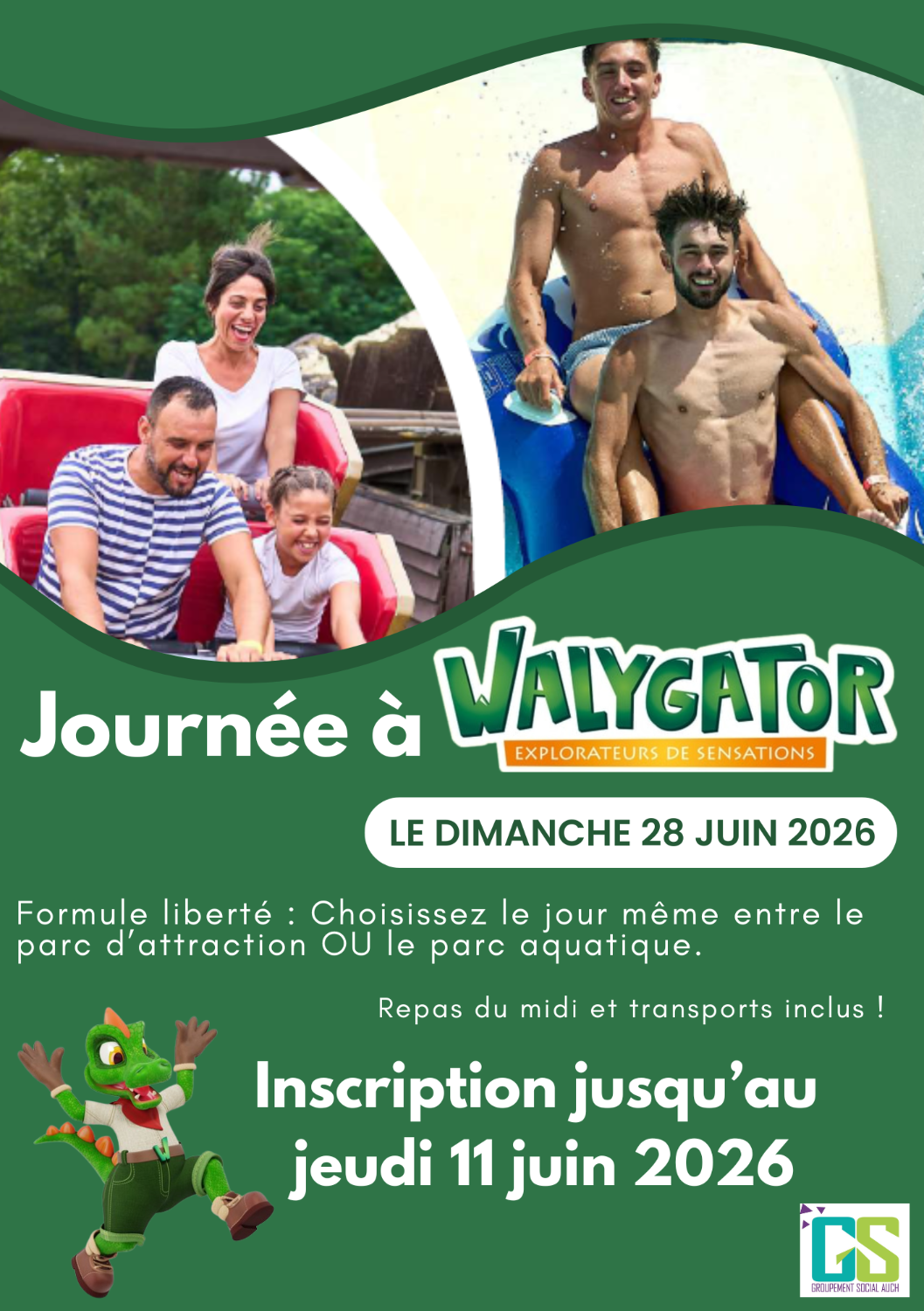 Sortie Walygator 2026
