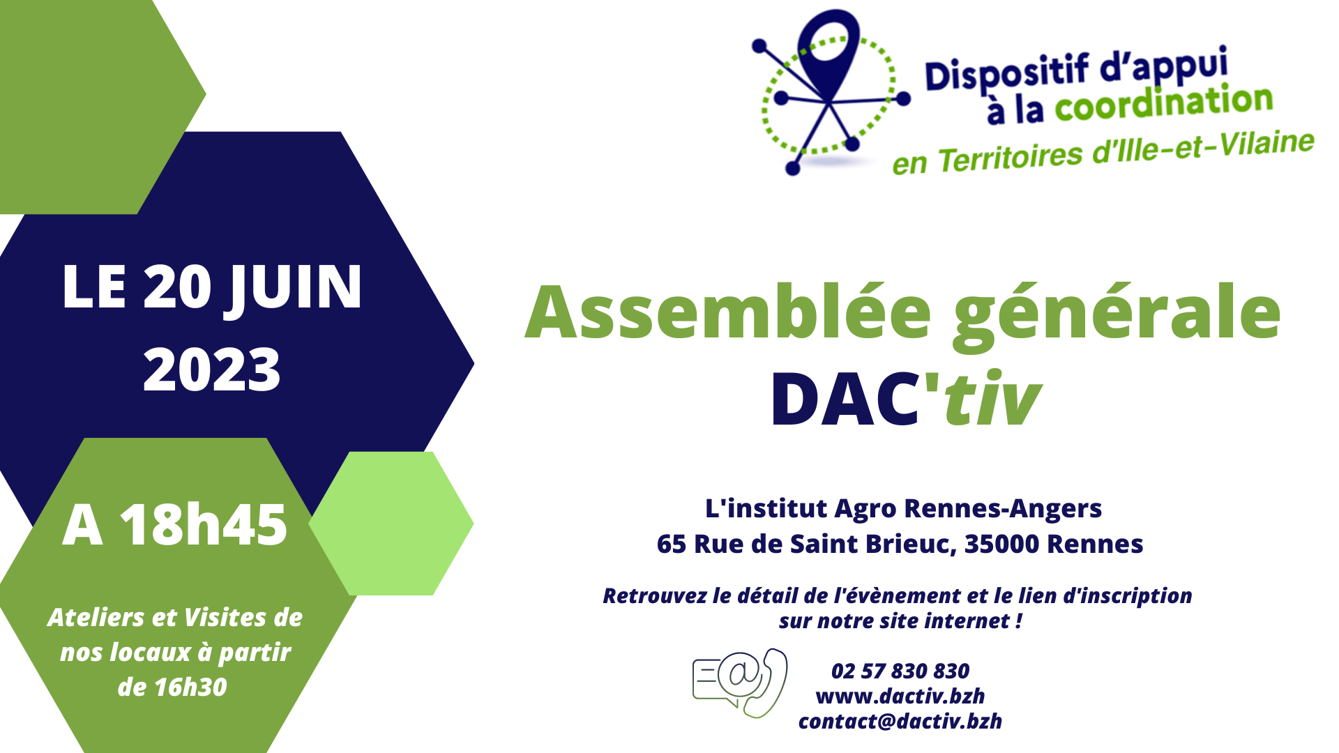 Assemblée Générale DAC'tiv 20 juin 2023
