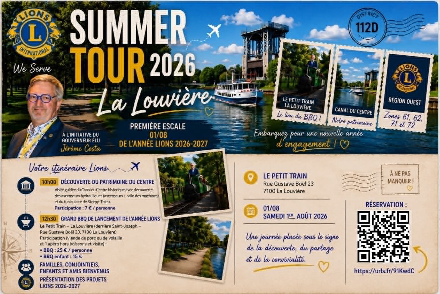 Lions International - Summer Tour Région Ouest