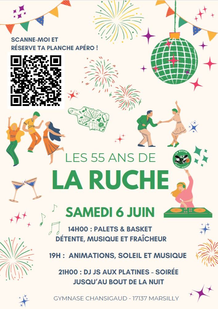 LES 55 ANS DE LA RUCHE