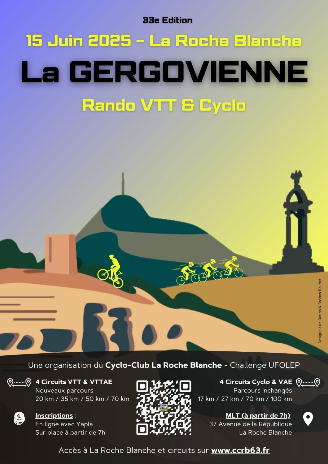 La GERGOVIENNE - Rando VTT & Cyclo - 33e Edition