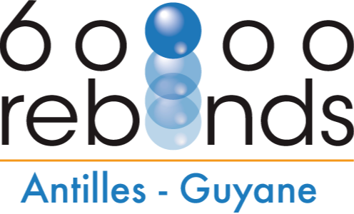 Logo 60 000 Rebonds Antilles Guyane