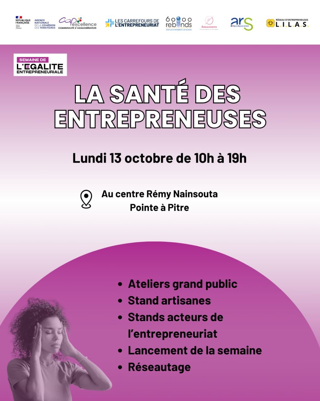 Semaine de l'égalité entrepreneuriale (En Guadeloupe et en Martinique)