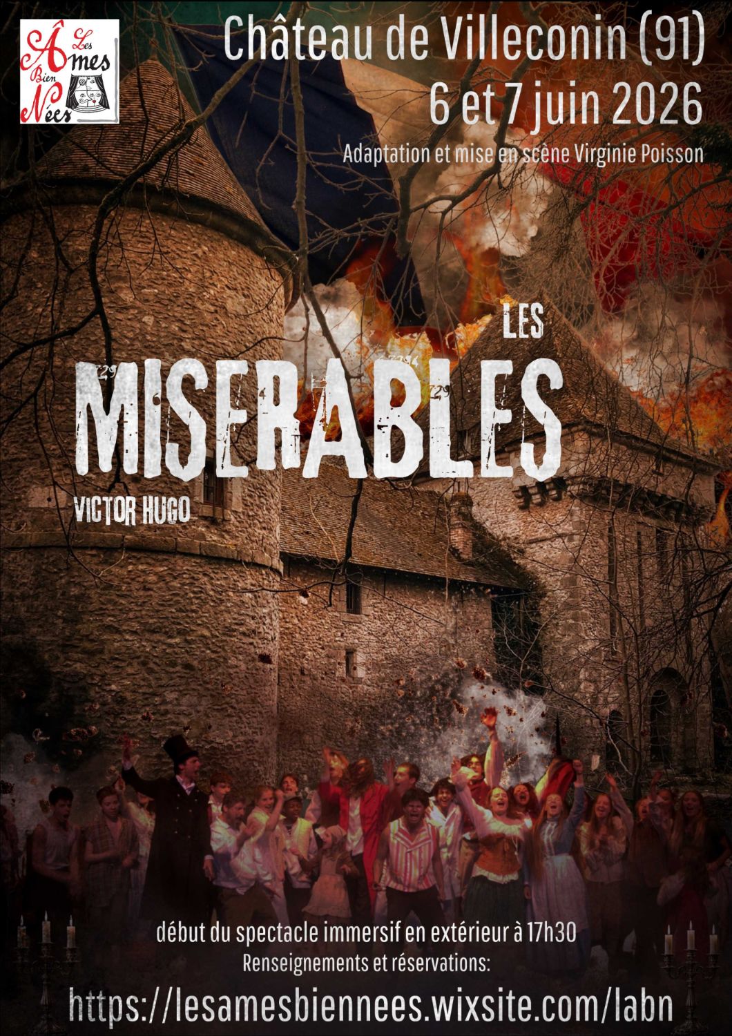 Les Misérables à Villeconin 6 juin 2026