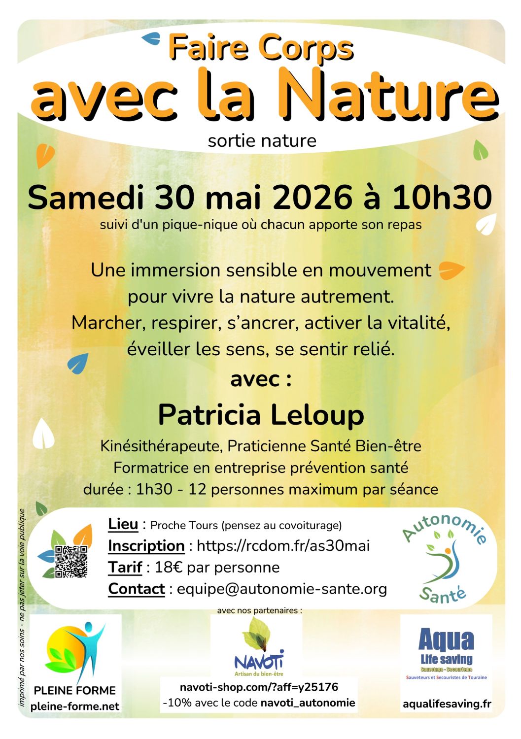 Sortie nature : Faire Corps avec la Nature - 30 mai