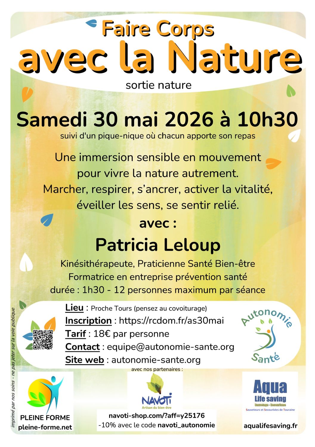 Sortie nature : Faire Corps avec la Nature - 30 mai