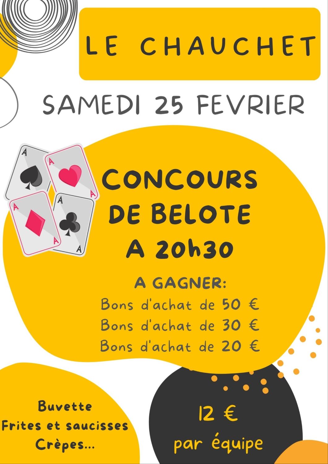 Concours de belote 2023