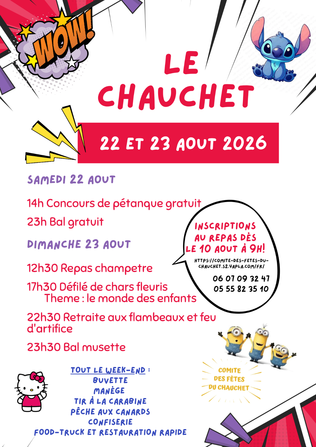 Fête au Chauchet 2026