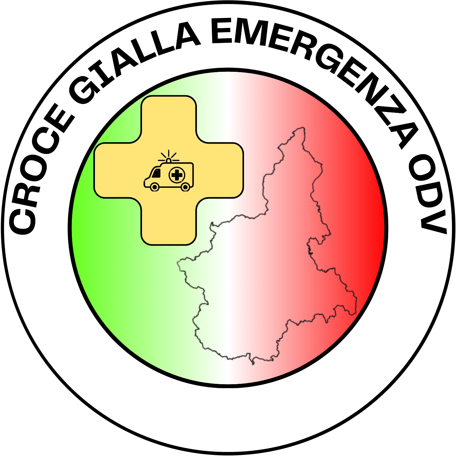 Logo Croce Gialla Emergenza Odv