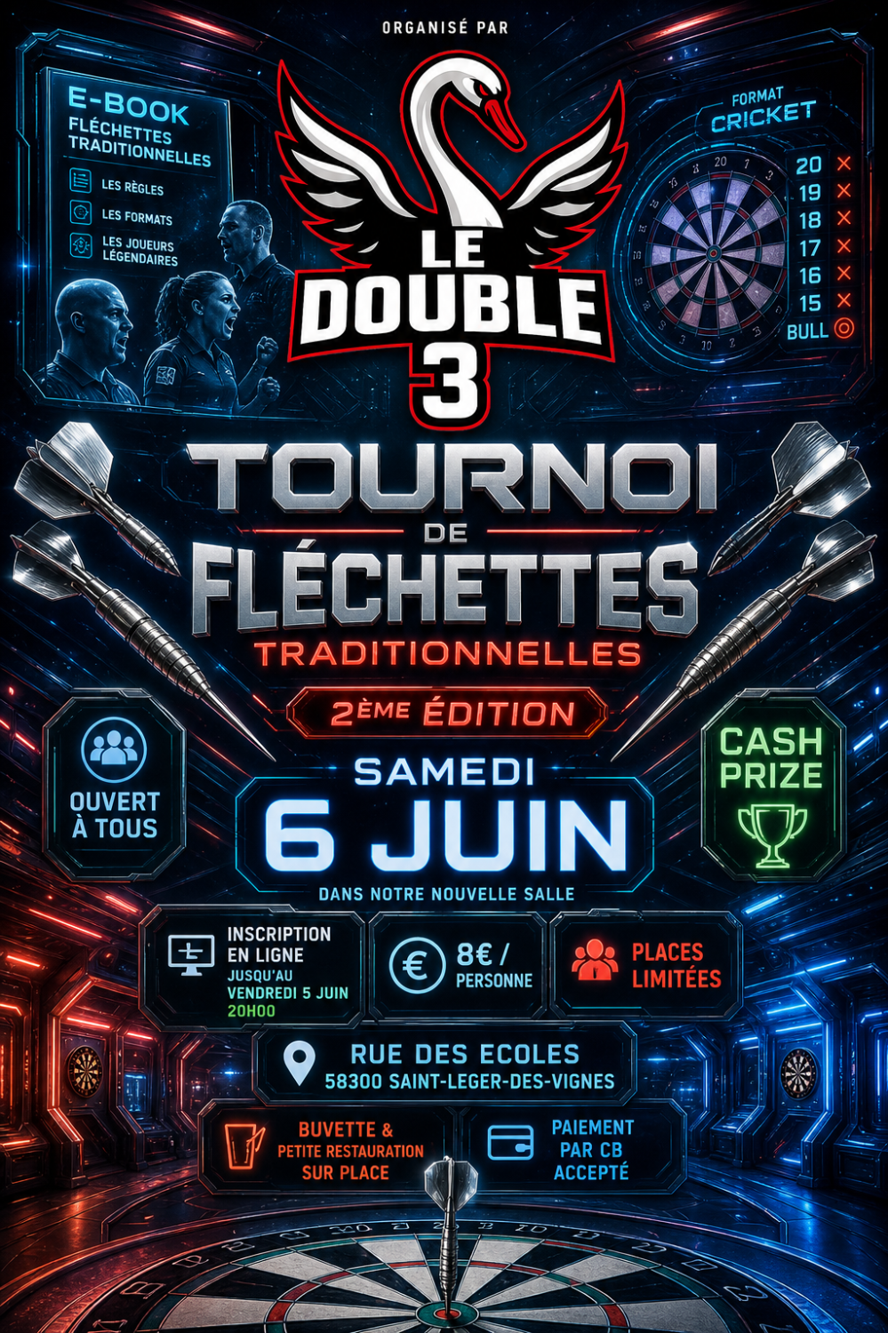 TOURNOI CRICKET 2ème Édition