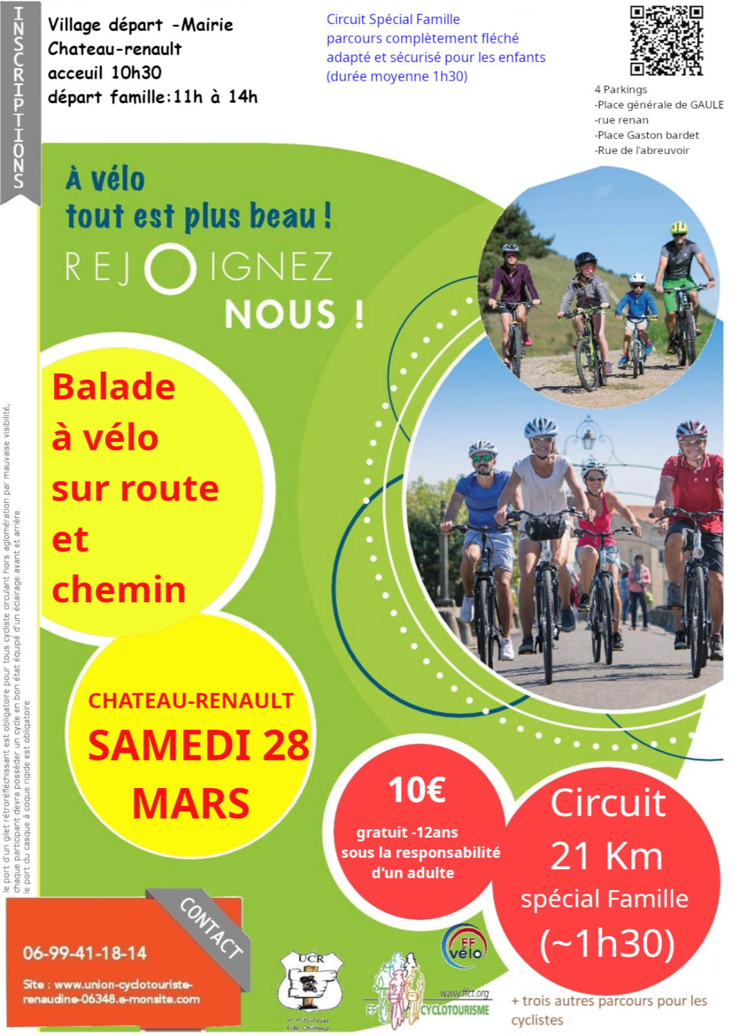 circuit Famile Autour de la roue 2026