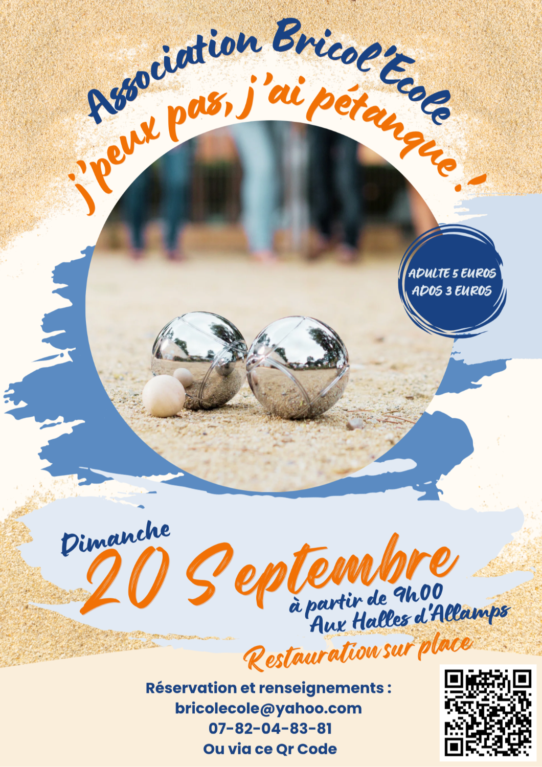JOURNEE PETANQUE 20/09 - BRICO'ECOLE