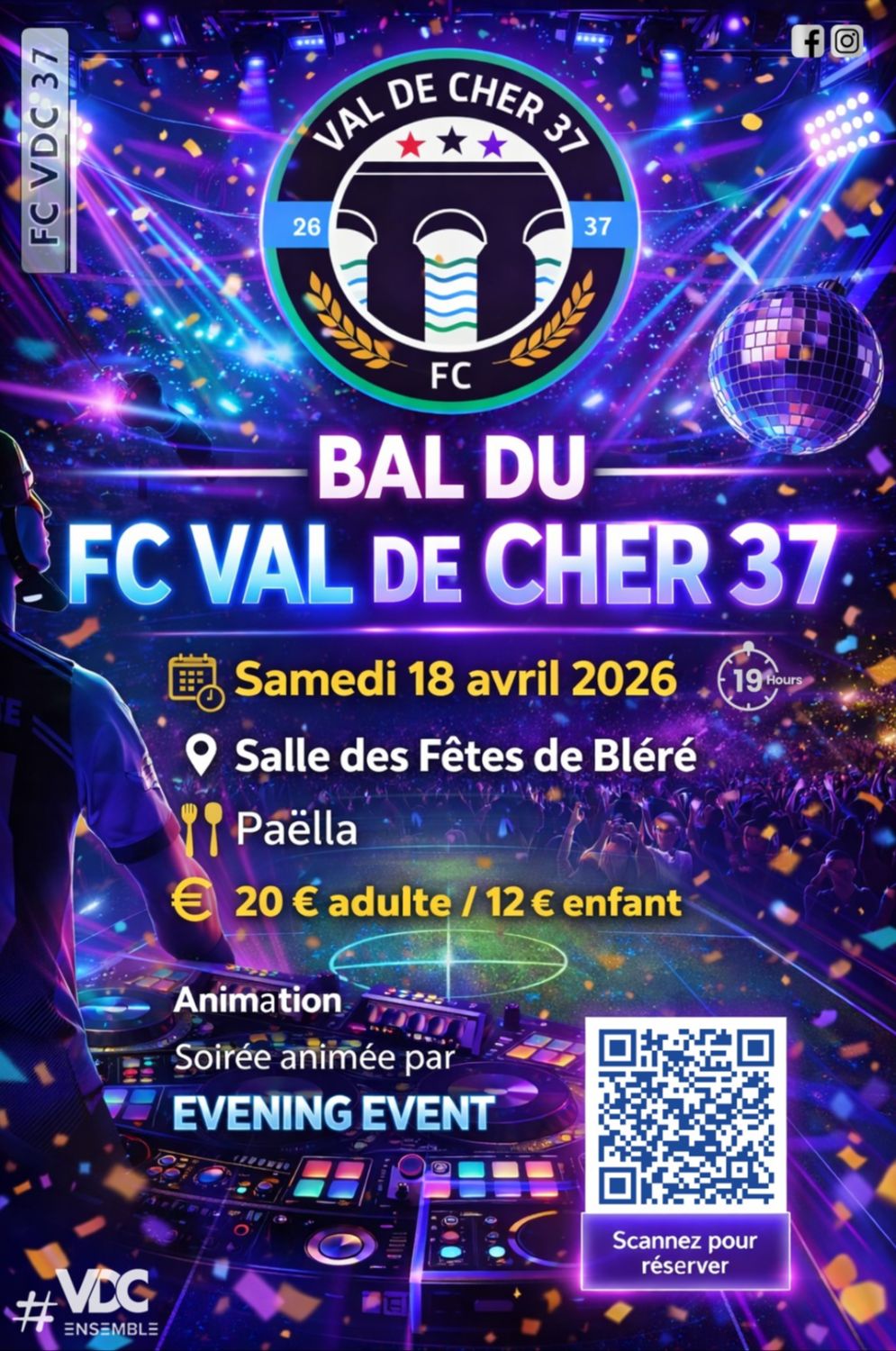 Bal du FC Val De Cher 37