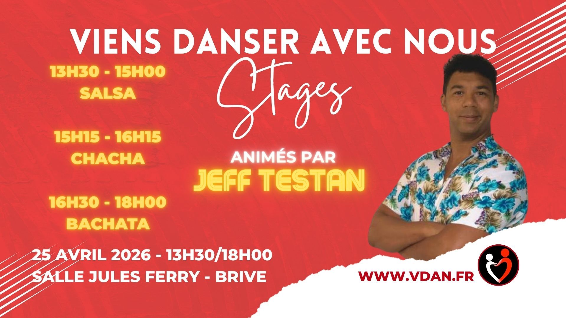 VDAN - Stages avec Jeff Testan