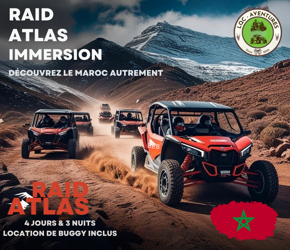 RAID MAROC 4J EN CANAM X3 / XRS