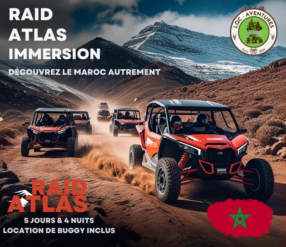 RAID MAROC 5J EN CANAM X3 / XRS