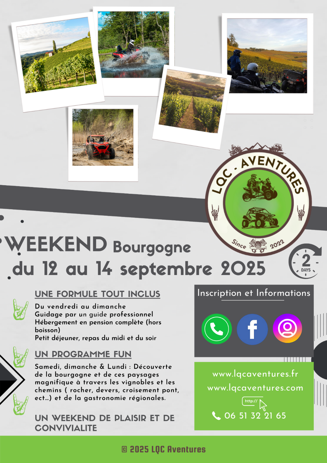 Bourgogne Aventures Septembre 2025
