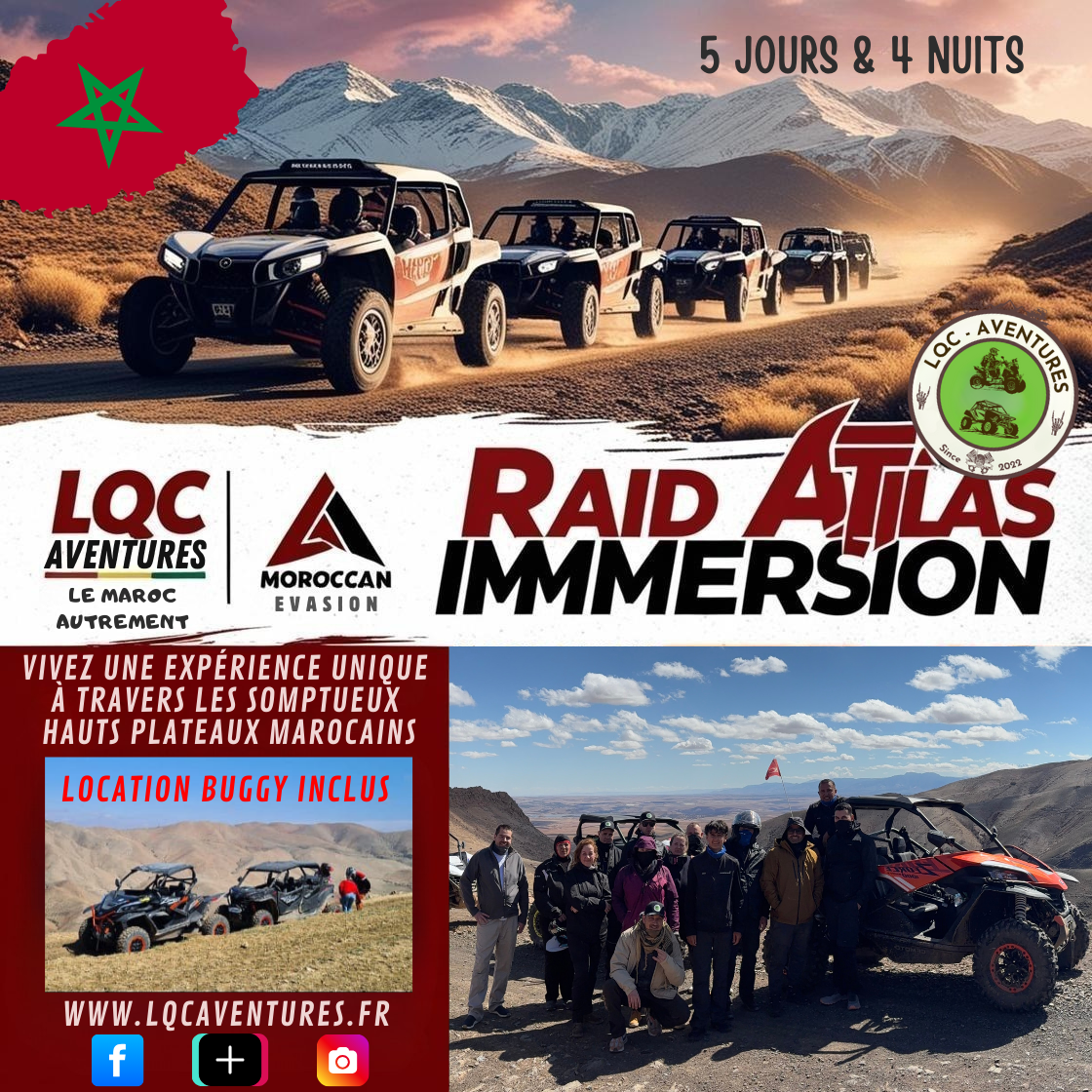 RAID MAROC 5J EN ZFORCE CFMOTO