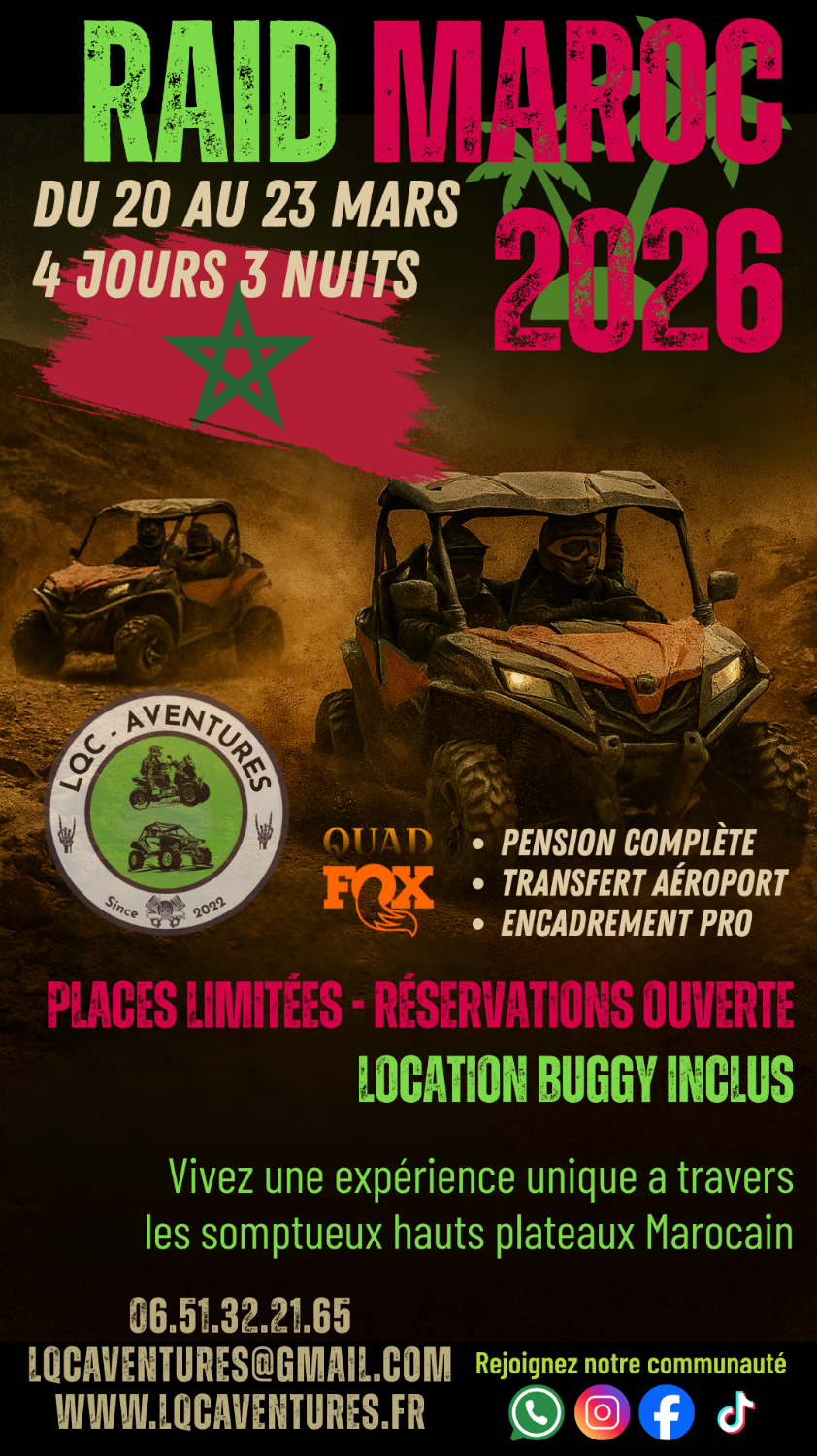 RAID MAROC ATLAS IMMERSION - SJ1 Mars 2026