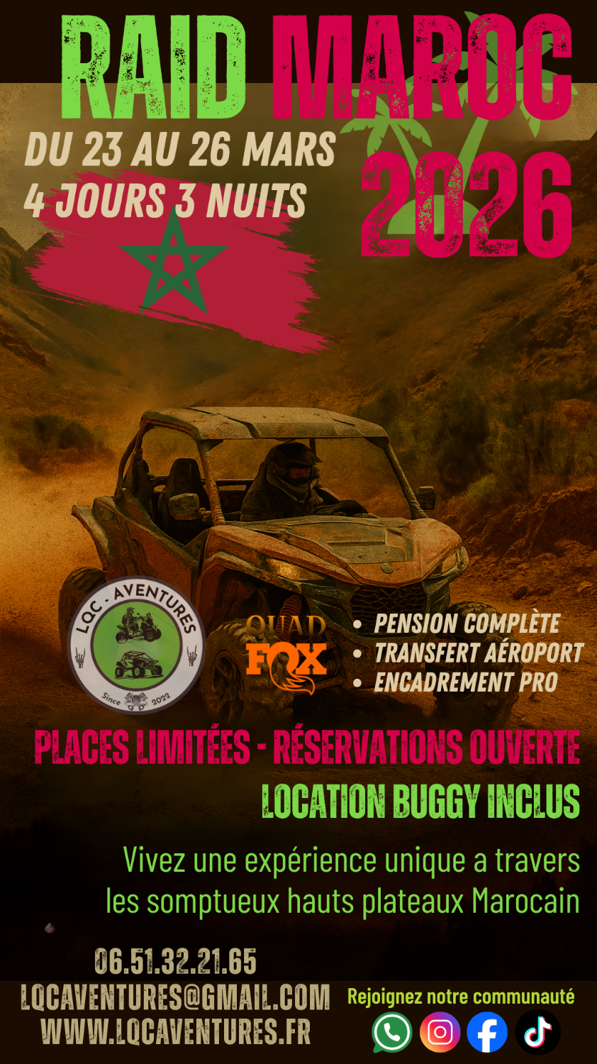 RAID MAROC ATLAS IMMERSION - SJ2 Mars 2026