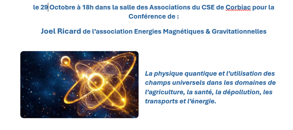 Conférence sur la Physique Quantique