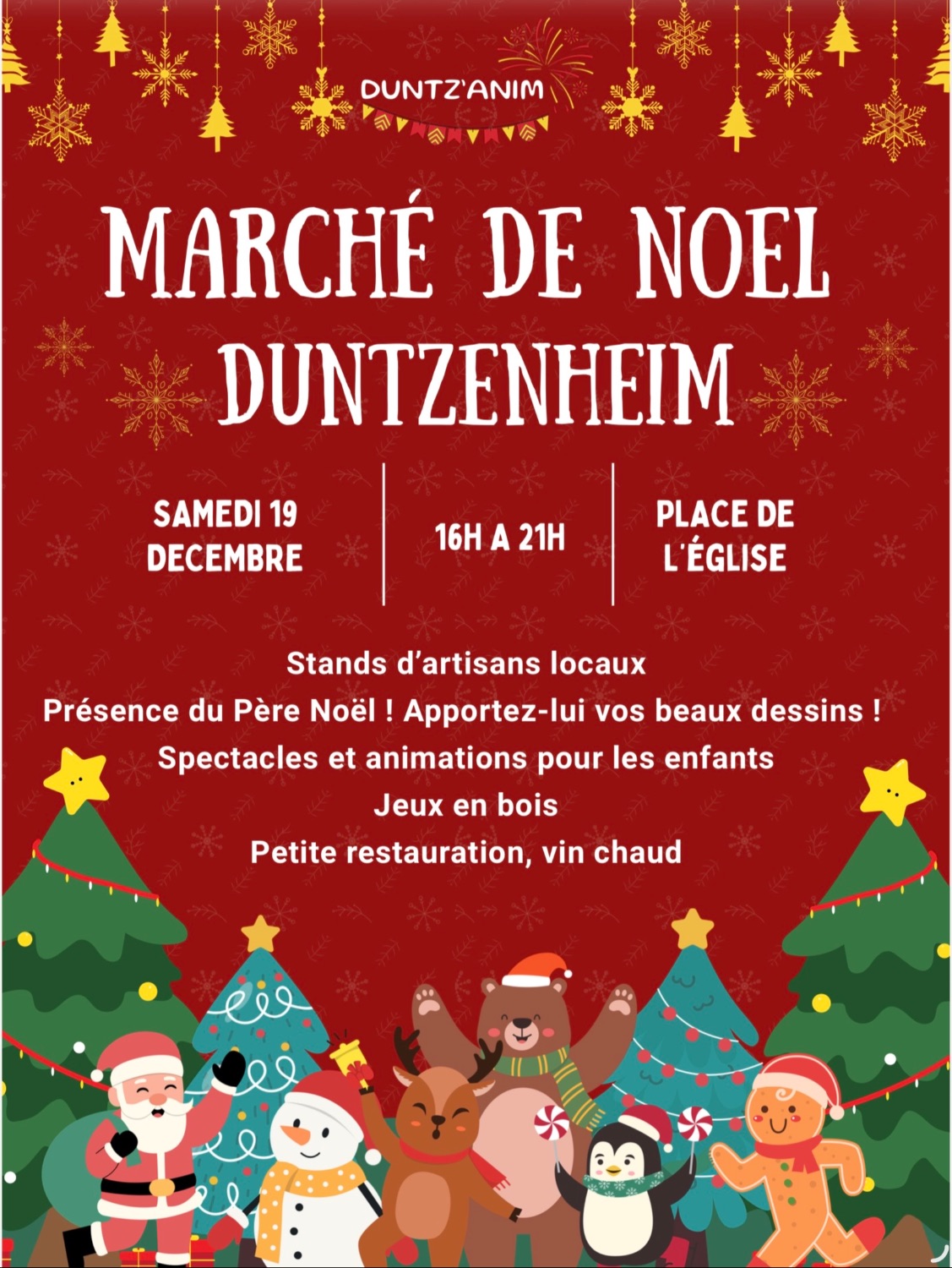 Marché de Noël de Duntzenheim