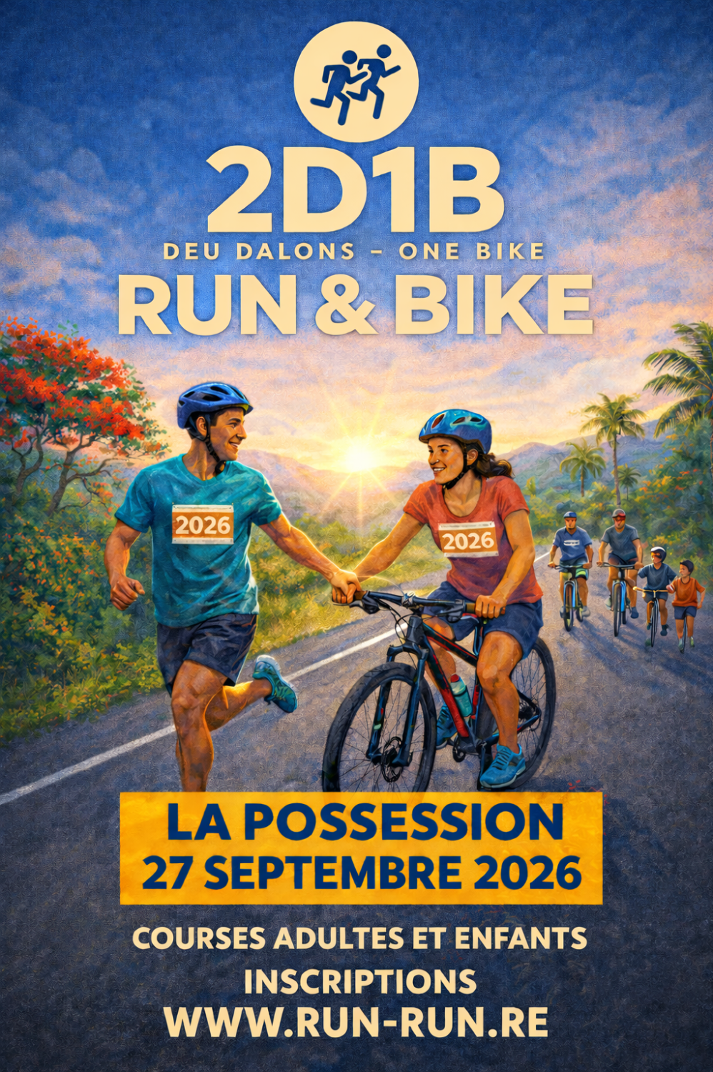 2 Dalons, 1 Bike (Run & Bike) 2026