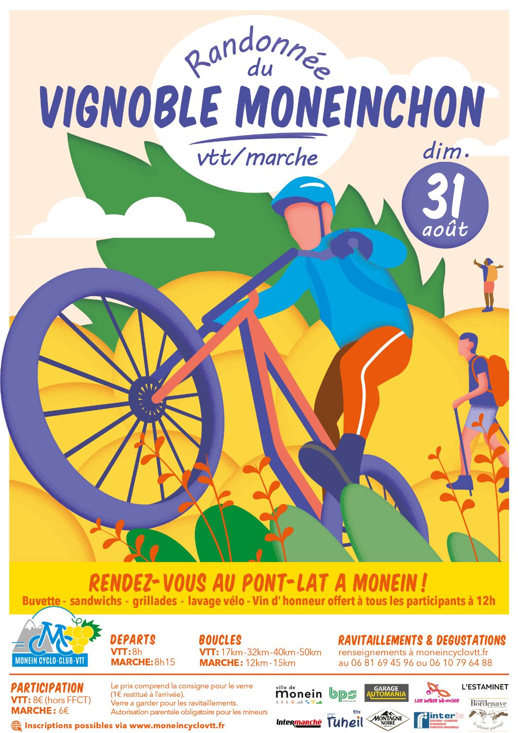 Randonnée du vignoble moneinchon