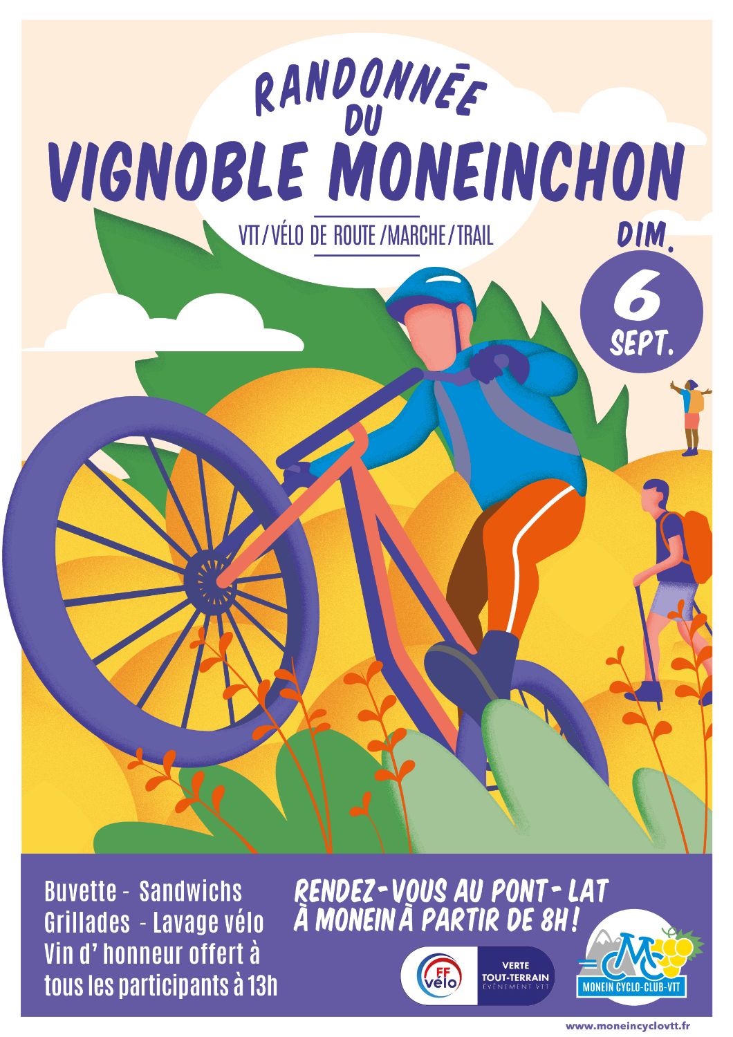 Randonnée du vignoble moneinchon 2026