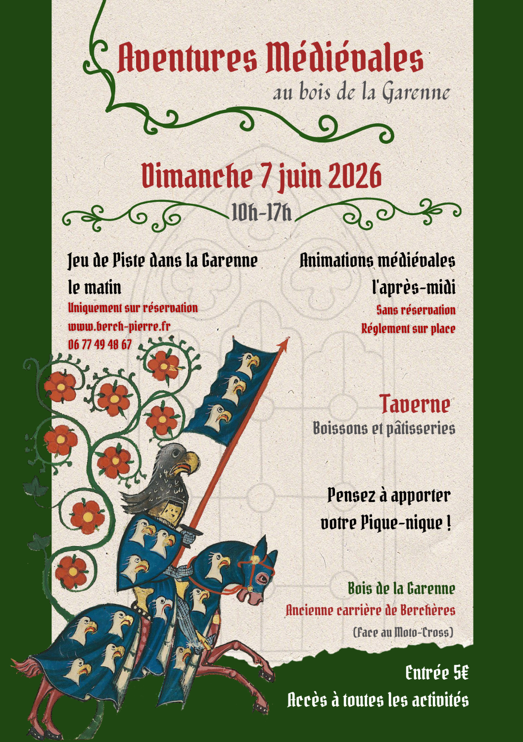 Jeu de Piste - Aventures Médiévales dans la Garenne