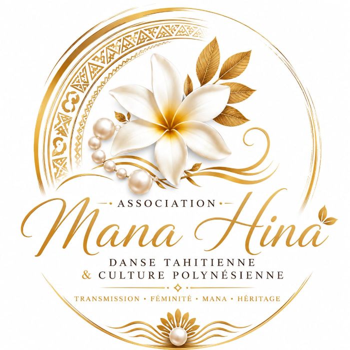 Logo Association Mana Hina Danse Tahitienne & Culture Polynésienne