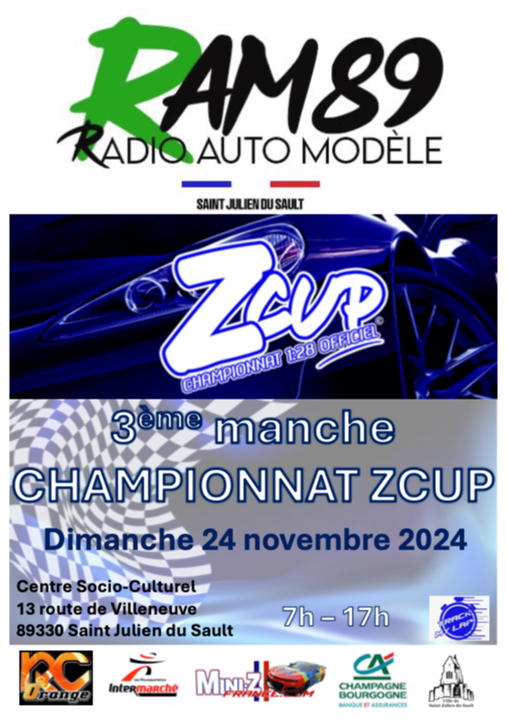 Zcup 8 - Course N°3 du 24 novembre 2024