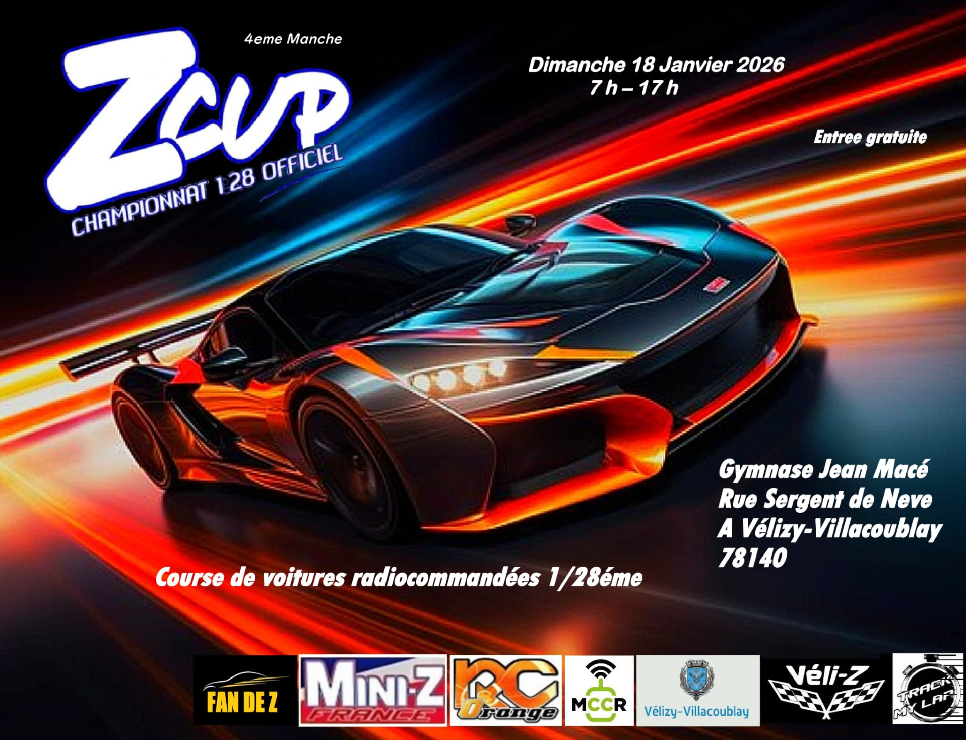 Zcup 9 - Course N°4 du 18 janvier 2026