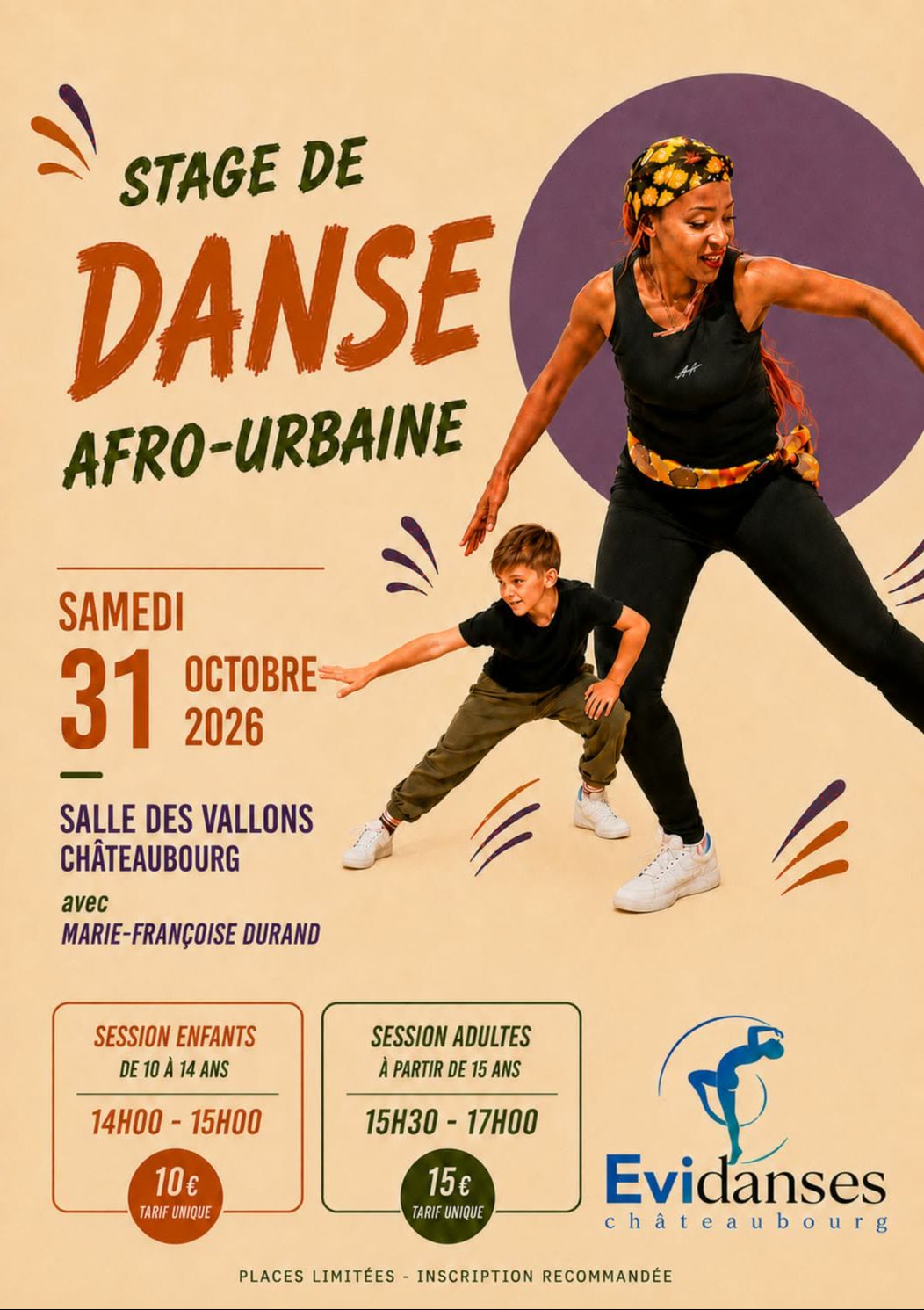 Stage de danse Afro-Urbaine