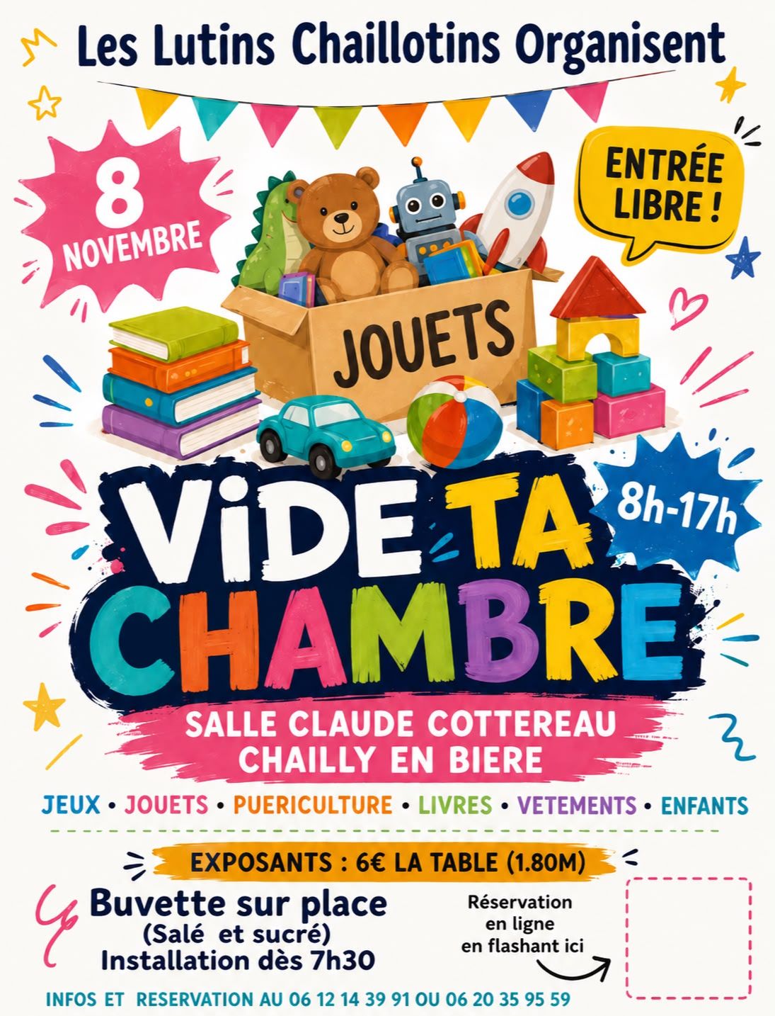 Vide ta chambre 08/11/2026