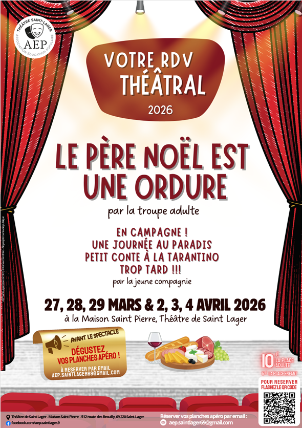 Représentation du Samedi 28/03/2026 20h30