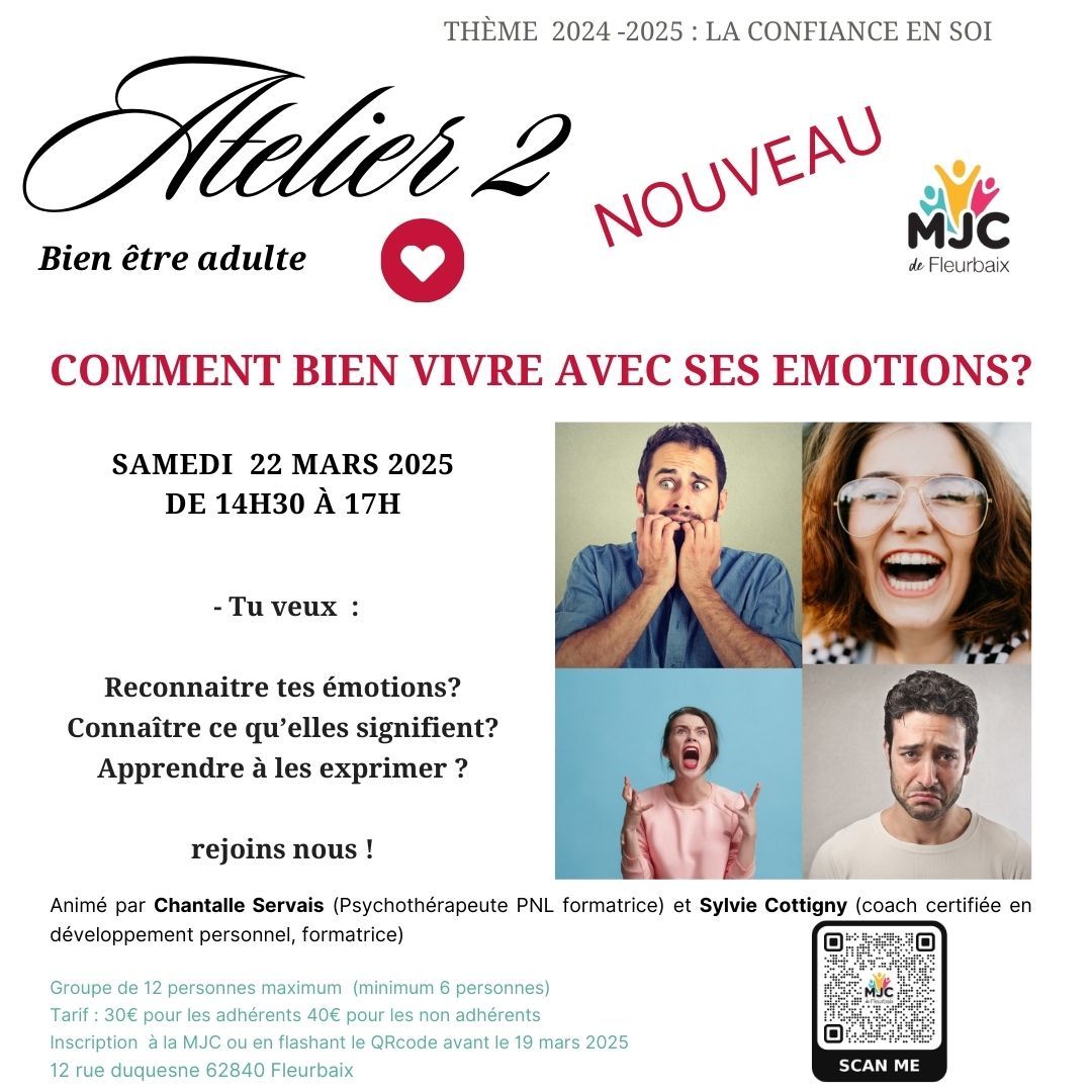 COMMENT BIEN VIVRE AVEC SES EMOTIONS ?