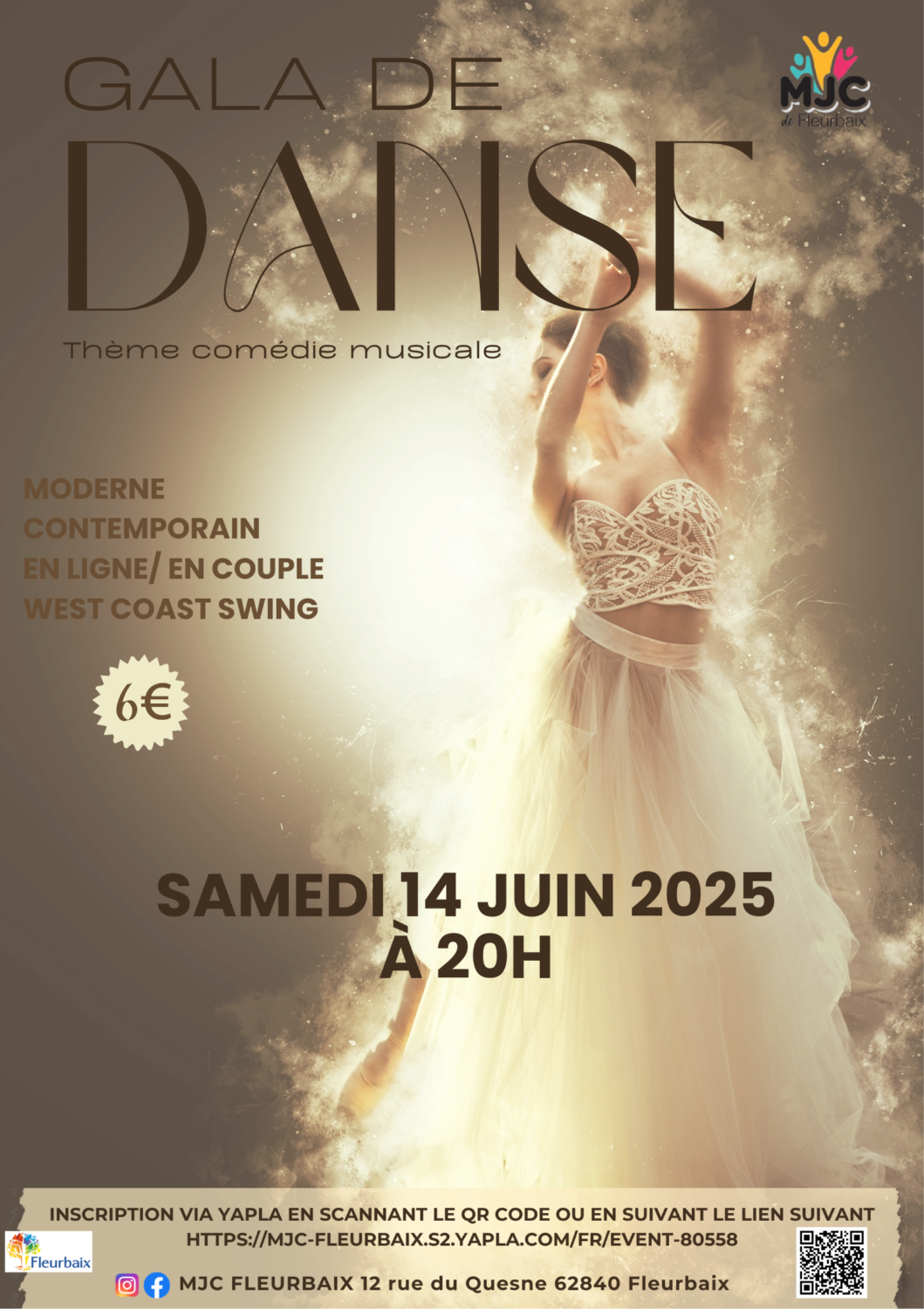 Gala de danse 14 juin 2025