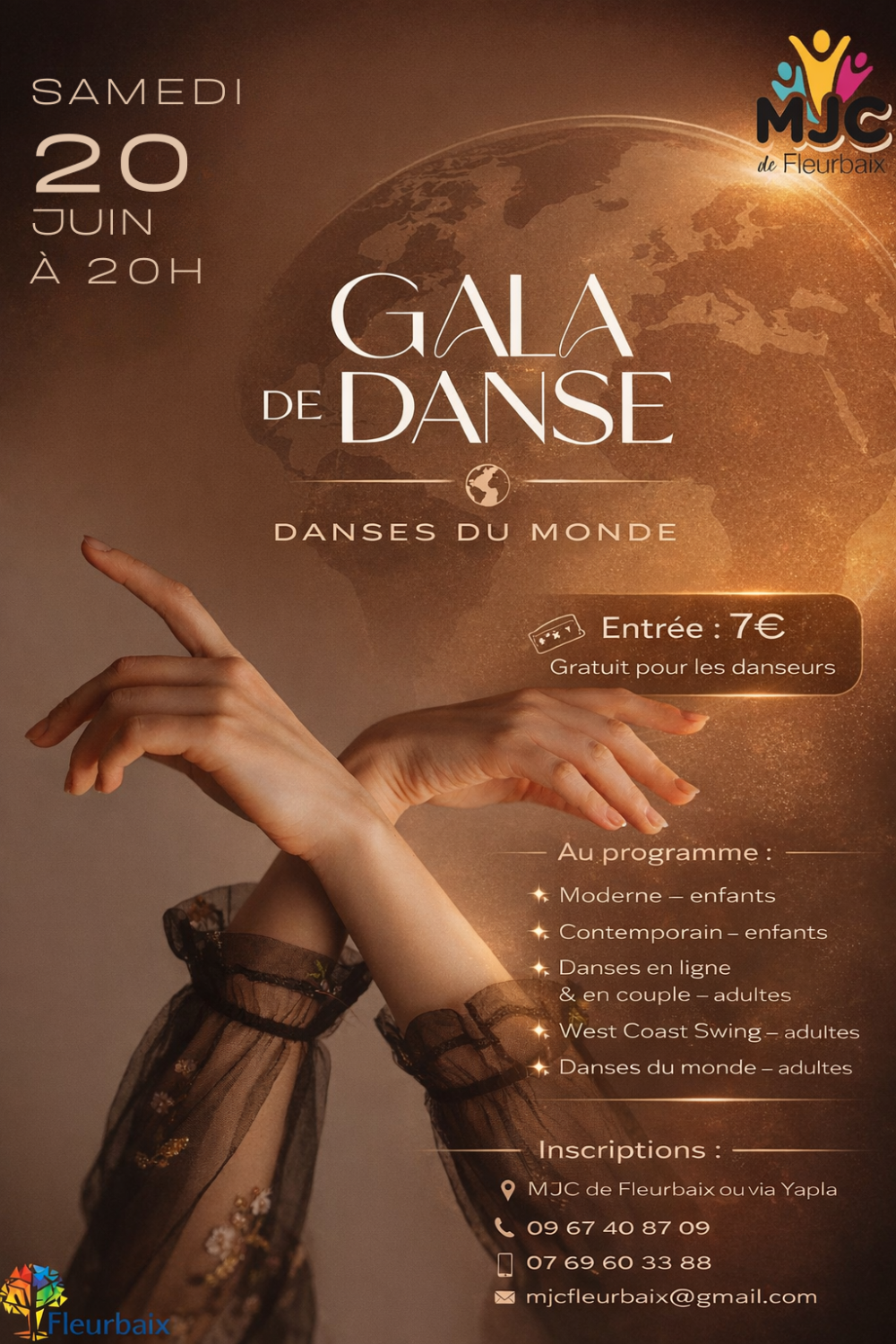 Gala de danse 20 juin 2026