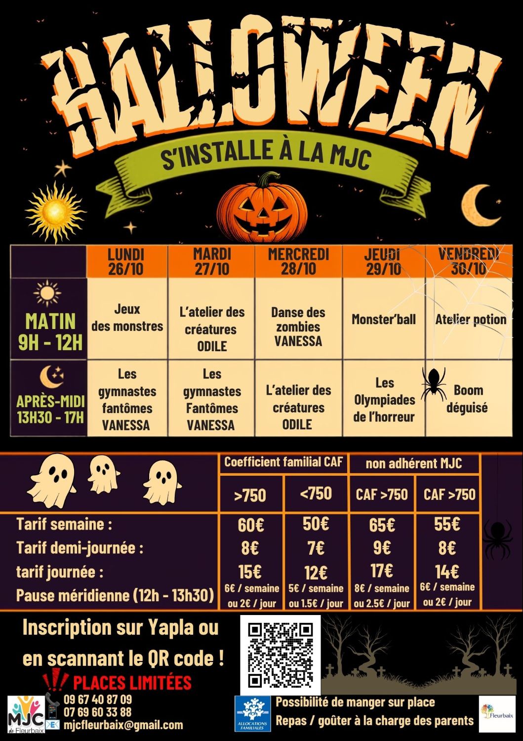 stage d'octobre 