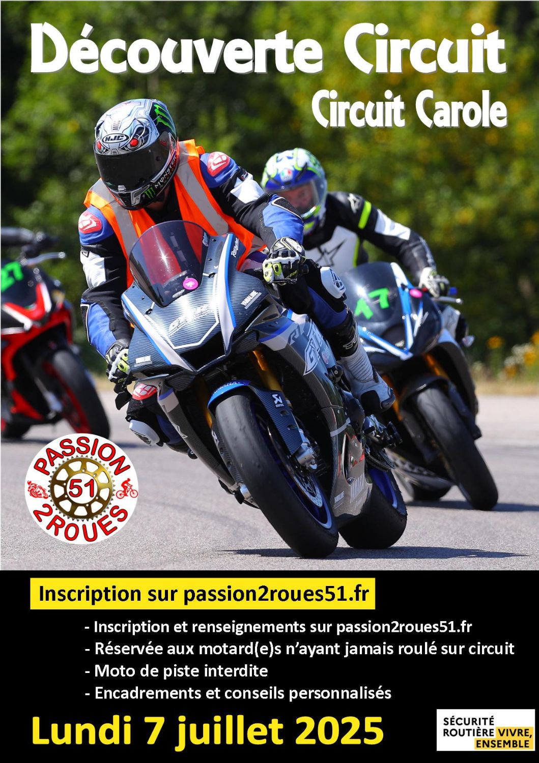 JOURNÉE DÉCOUVERTE CIRCUIT DU 7 JUILLET 2025
