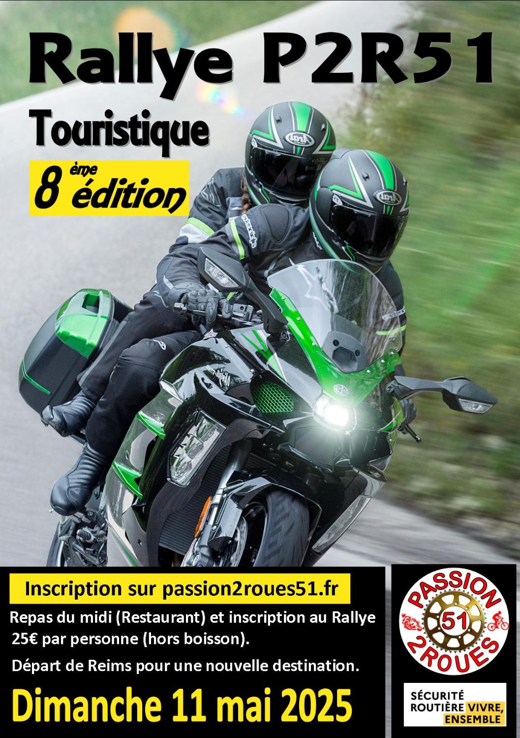 Rallye Touristique P2R51 du 11 mai 2025