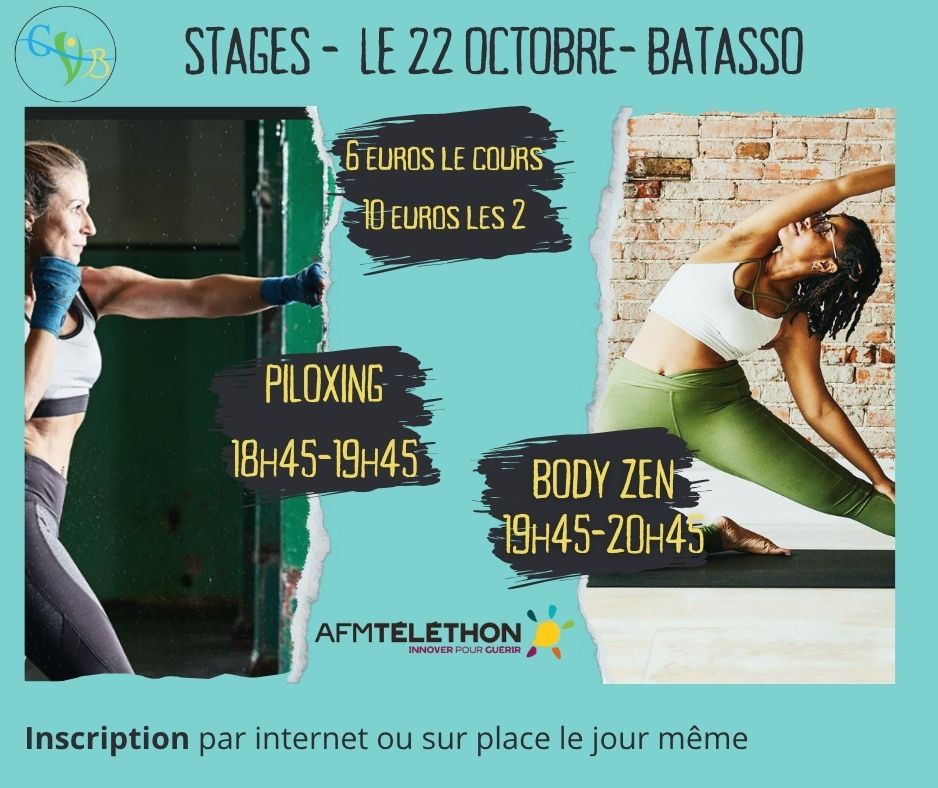 stages du 22/10/2025 Piloxing et/ou Body-zen